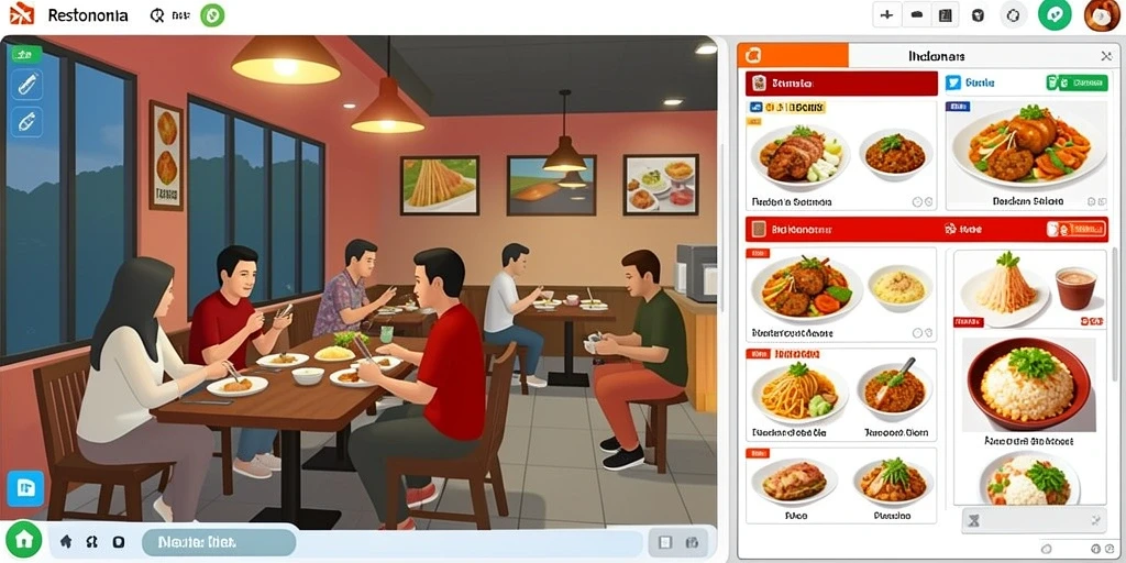 Karakter unik dengan kemampuan menarik.
