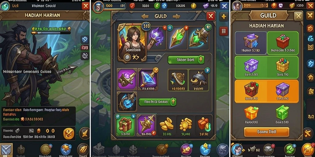 Sistem reward yang menarik untuk setiap pencapaian.