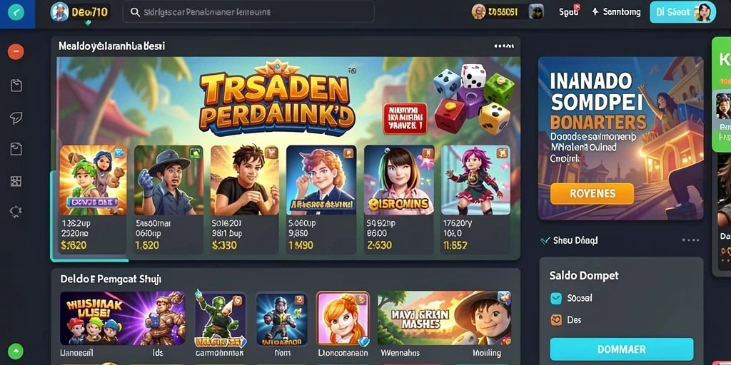 Pengalaman bermain yang mendebarkan dan seru.