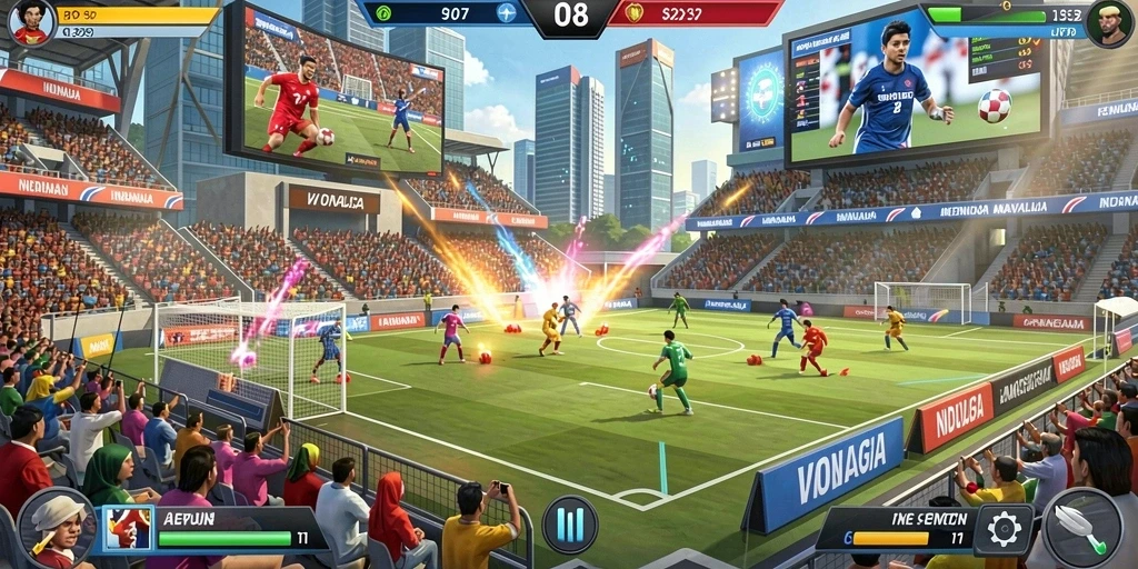 Level menantang yang bikin ketagihan.
