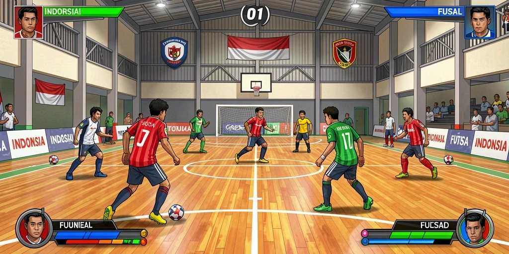 Screenshot aksi seru dalam permainan S13.