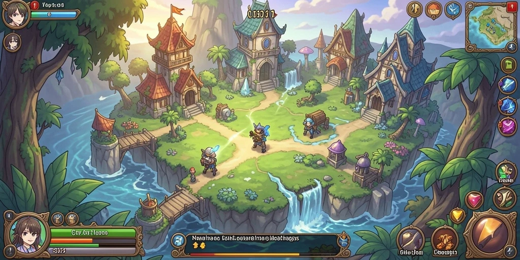 Aksi seru dalam mode multiplayer.